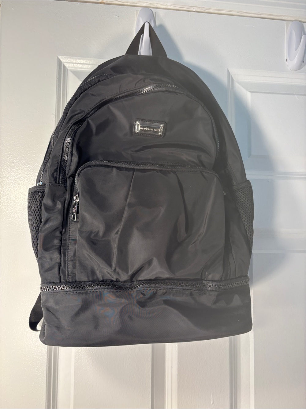 Madden Girl Black Multi-Pocket Backpack